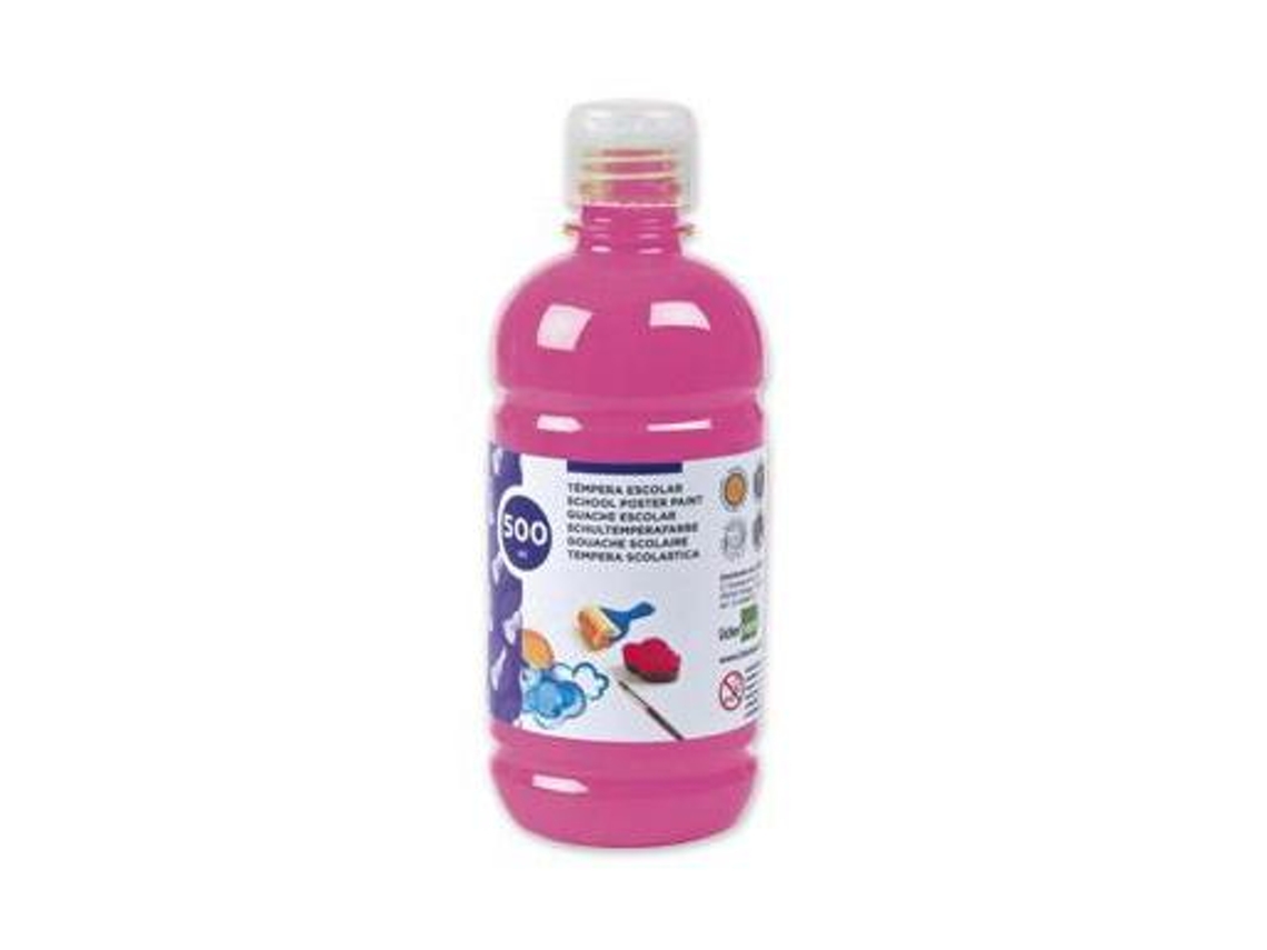Guache Escolar Liderpapel 500 Ml Magenta