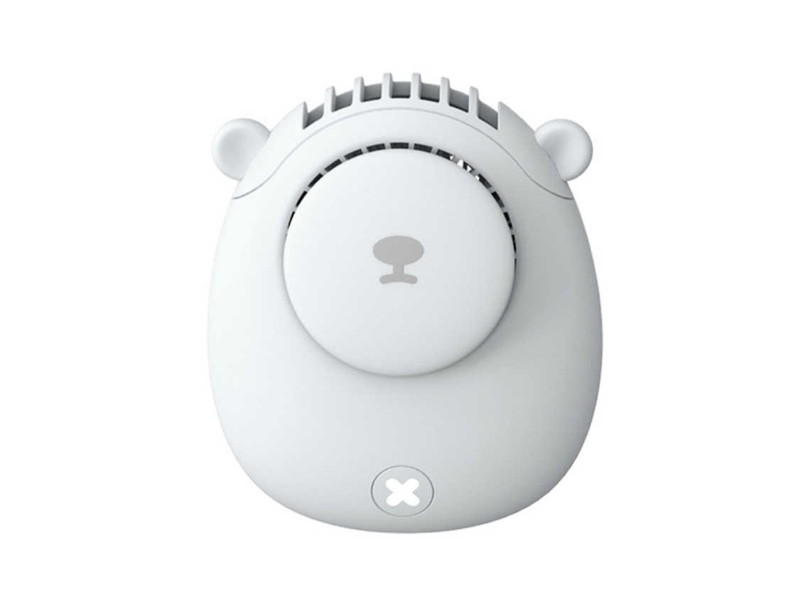Mini ventilador portátil plegable USB recargable verde