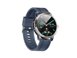 Reloj inteligente con detección de manos libres, posicionamiento GPS, pantalla AMOLED de 1,43 pulgadas, resistencia al agua IP68, brújula Yizhood (azul)