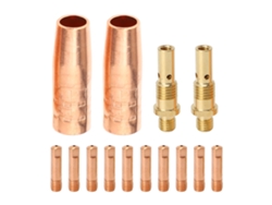 Kit De Accesorios Para Pistola De Soldadura Mig, 14 Piezas, 0,047 Pulgadas (1,2 Mm), Para Magnum 100l