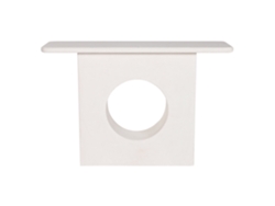 Consola Abeto Mdf Blanco 120x40x80cm