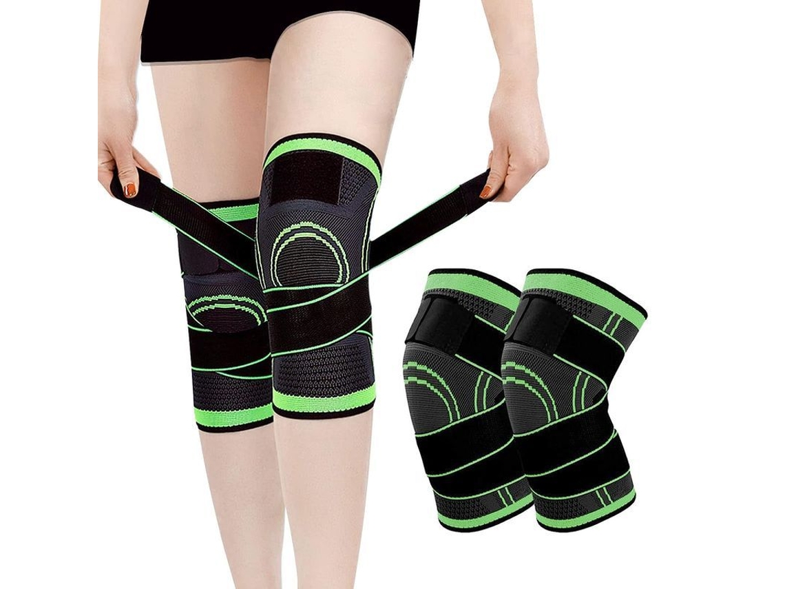 Juego De 2 Tornillos Para Rodilla Para Artritis, Lca, Roturas De Menisco Y Ajustables (xl)