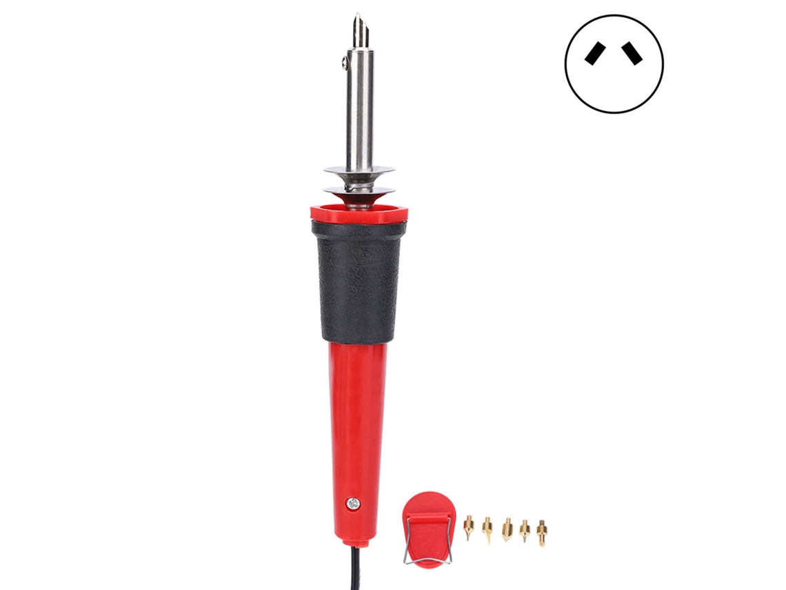 Juego De Soldador Eléctrico De 40 W, Herramienta Para Pirograbado, Enchufe Australiano, 220 V.
