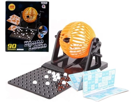 Bingo Juegos de Mesa. Bingo lotto Manual Viene con 48 cartones y 90 numeros. Juego Familiar COSHANO