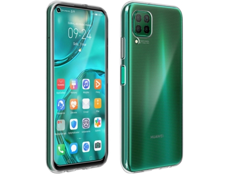 Carcasa y Protector de Cristal Templado Huawei P40 Lite 4SMARTS PACK-4SMA-P40L Verde