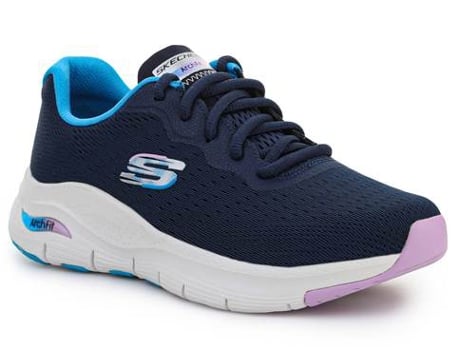 Zapatillas Deportivas SKECHERS Arch Fit Infinity Cool (Azul Mariño - Tejido, Material Sintético- 36)