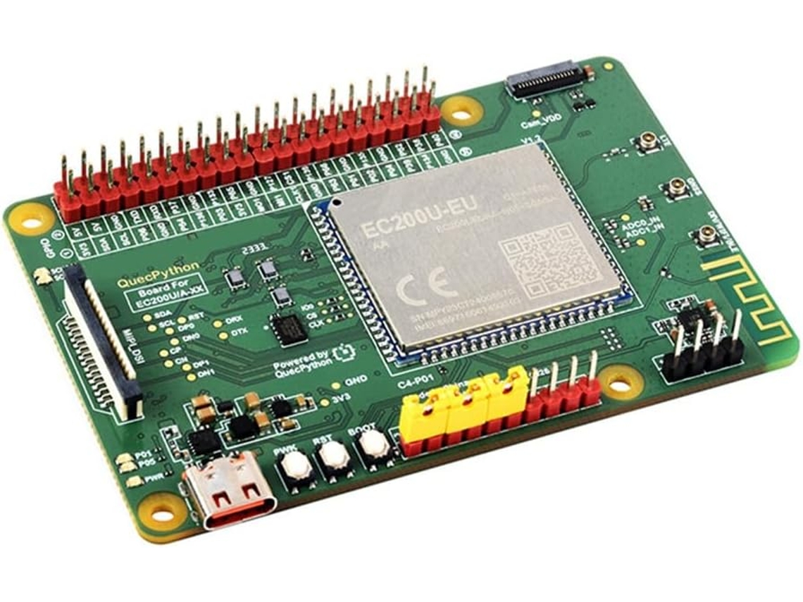 Placa De Desarrollo Ec200u Iot Lte Cat 1 Ec200u Eu C4 P01 Comunicación Bluetooth Quecpython