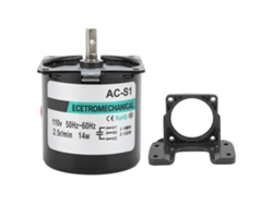 Motor Síncrono De Ca De 14 W, Imán Permanente, Eje Central, 2,5 Rpm, Ca 110 V Xd60ktyz