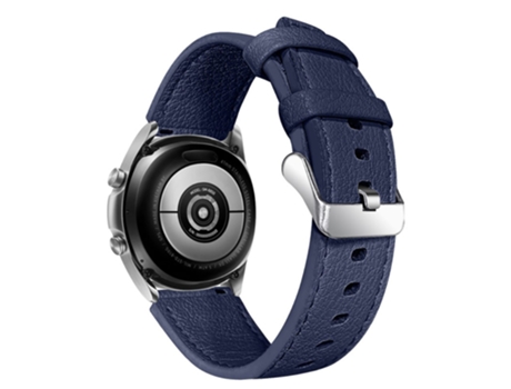 Correa de piel auténtica para Huawei Watch GT 2e/GT 2 46mm - azul