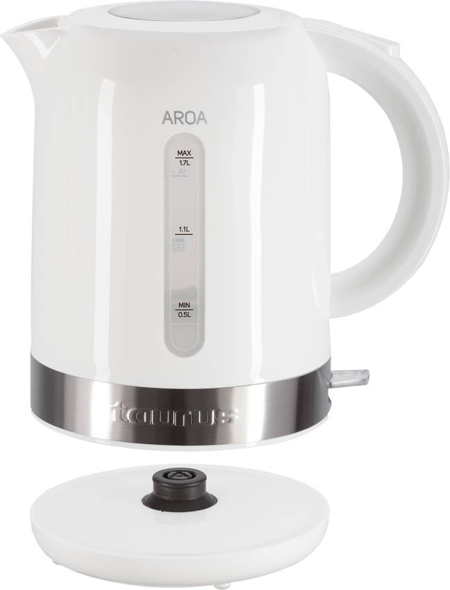 Hervidor De Agua taurus aroa 1.7l 2200 w blanco 958517 2200w 17 pequeño 958.517 iv gran capacidad 1.7 litros