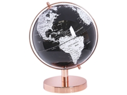 Elemento decorativo de globo terráqueo BELIANI Cabot de Material sintético Rosa dorado 22x22x28