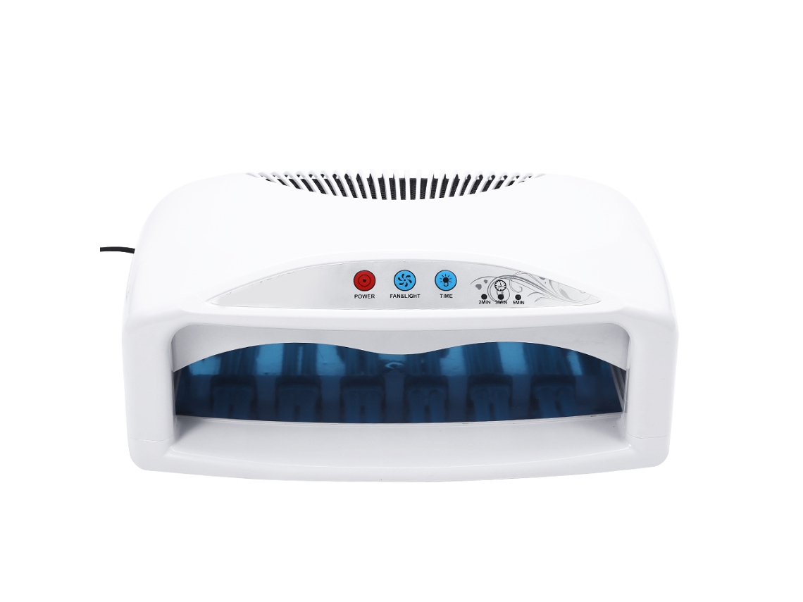 Lámpara Uv De Secado De Uñas De 54 W Con Ventilador Y Temporizador Para Esmalte De Uñas En Gel, 220 V.
