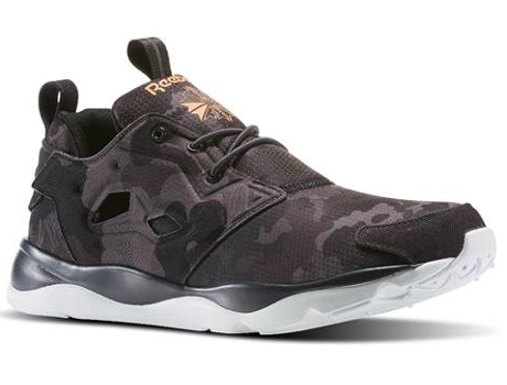Zapatillas Deportivas REEBOK Furylite Cc Hombre (Negro, Morado - Material Sintético, Tela - 40)