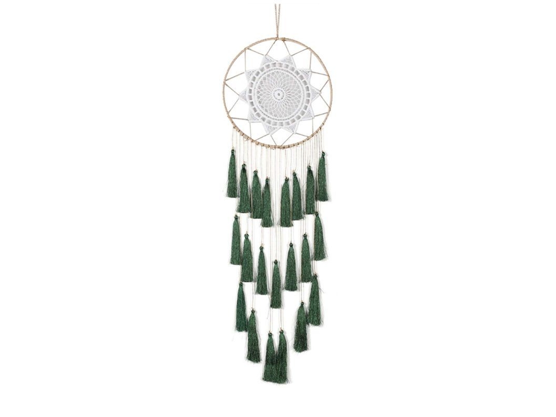 2026-atrapasueños De Pared Verde, Decoración Boho Para Dormitorio Niño, Regalo Para Cumpleaños Navidad