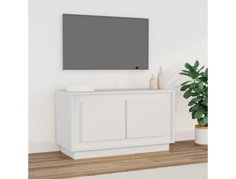 Mueble De Tv VIDAXL Blanco Madera contrachapada (80x35x45 cm )