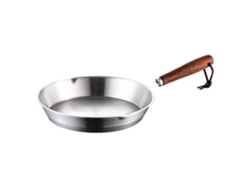 Mini Sartén De Acero Inoxidable, Apta Para Aceite, Antiadherente, Ideal Para Freír Huevos Y Calentar Aceite De Cocina.