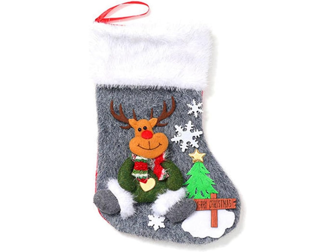 Meias De Natal, Enfeites De Natal Pendurados, Para A Árvore De Natal