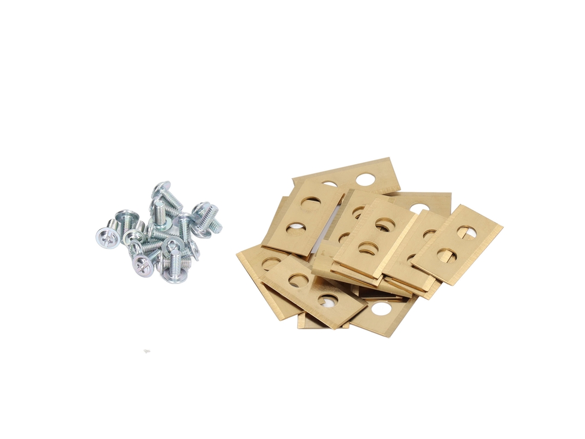Juego De 30 Cuchillas De Titanio Y Acero Inoxidable Para Cortacésped Robótico Worx Landroid