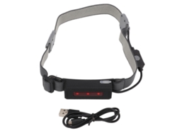 Mini Linterna Frontal Portátil Recargable Por Usb Con Led Cob Para Ciclismo Y Carreras Al Aire Libre.