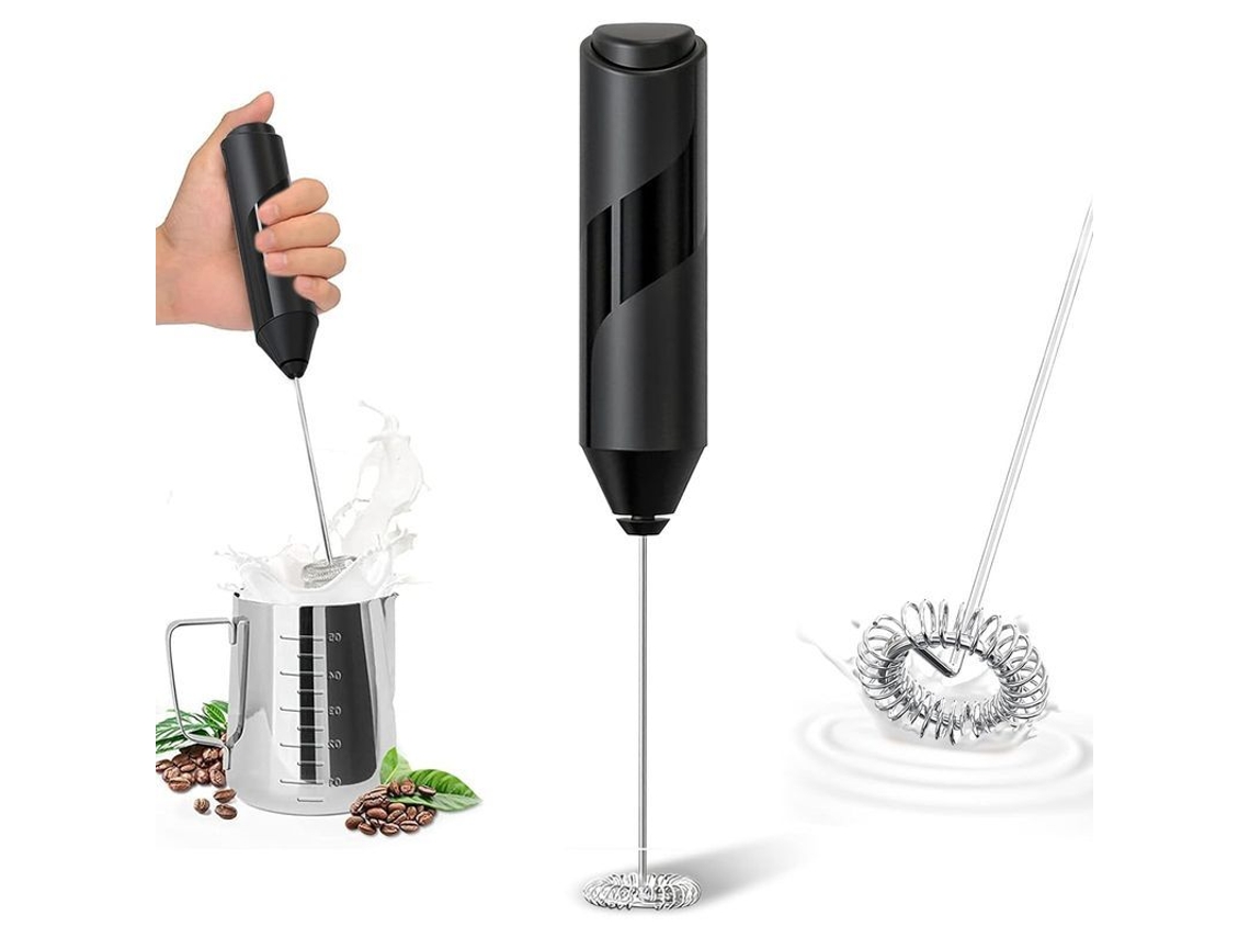 Espumador De Leche Eléctrico Portátil, Mini Espumador Automático Para Capuchino, Latte Y Chocolate Caliente.