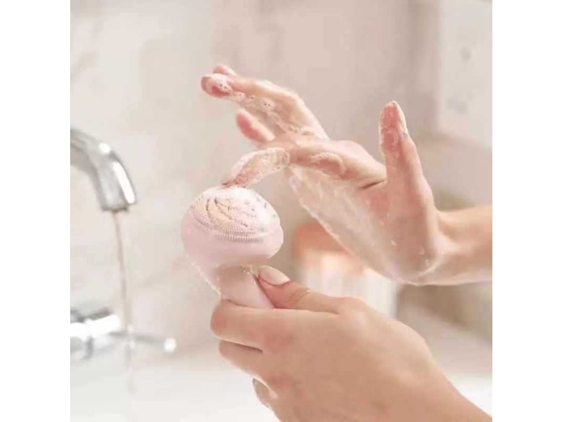 Cepillo Facial eléctrico de silicona, cepillo Facial USB