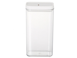 KOFIHETY Frascos de Plástico para Selar Granos de Café, Almacenamiento de Snacks, Cereales y Granos en Cocina y Hogar, Frascos Transparentes