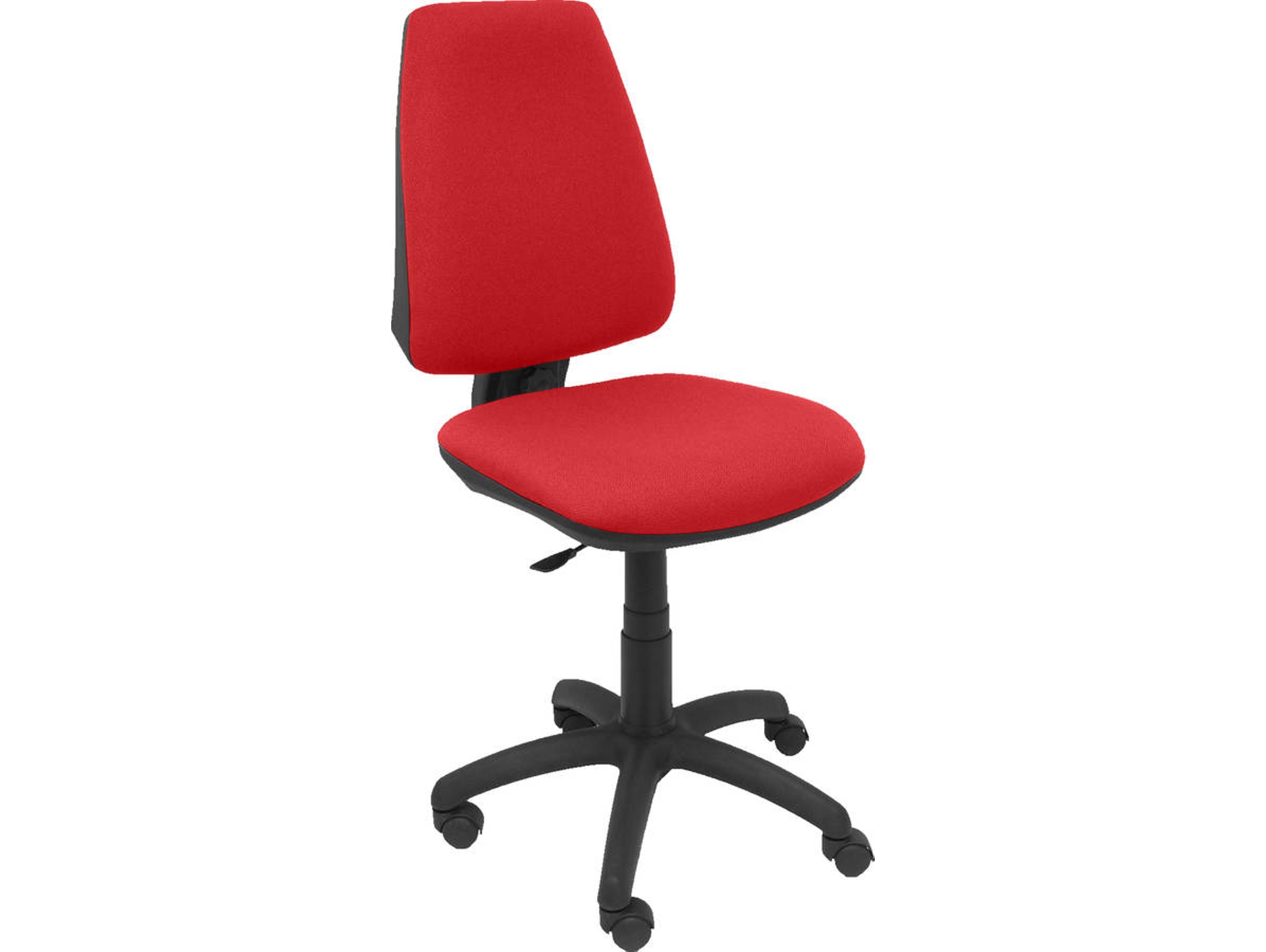 Silla de Escritorio Operativa PYC Elche CP Rojo Bali (Sin Brazos - Tejido)