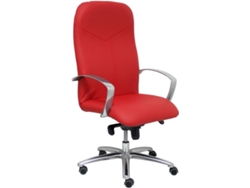 Silla Ejecutiva PYC Caudete Rojo (Brazos Ajustables - Similpiel)