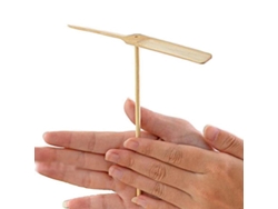2026-10pcs Juguetes De Libélula De Bambú Voladores Propulsores Manuales Juguetes Para Niños