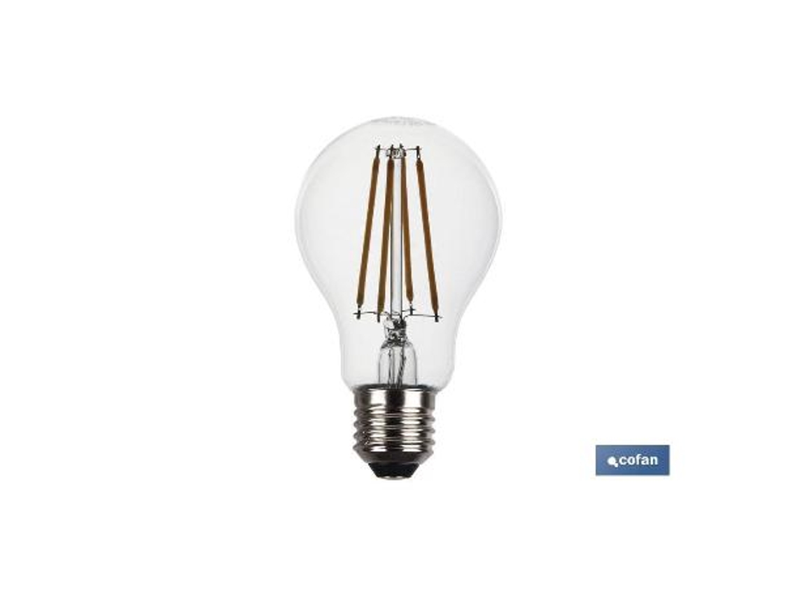 Bombilla led clasic filamento e27 7w 806lm 2700k