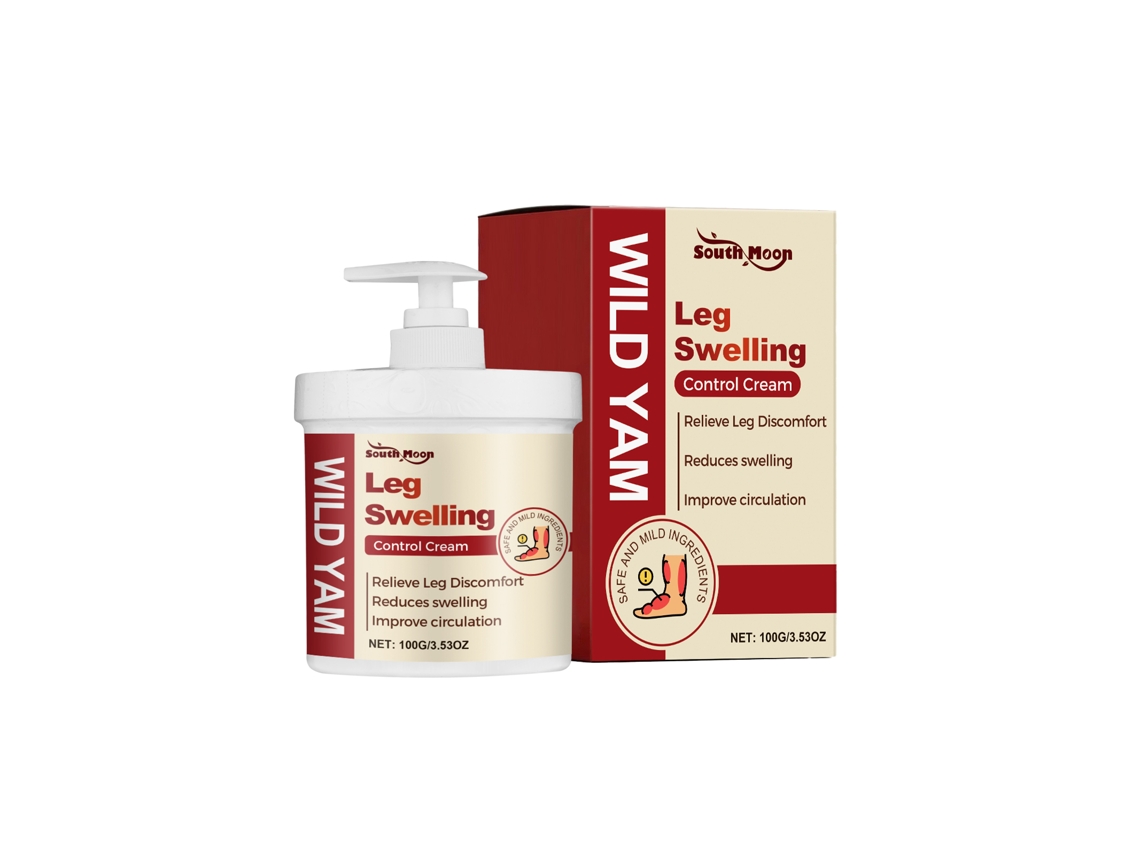 Crema hidratante suave para piernas: cuidado diario y alivio de las molestias.