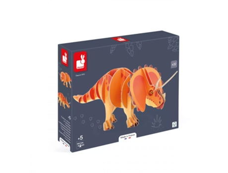 JANOD Puzzle 3D Triceratops J05838