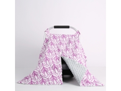 Funda para asiento de coche Eifson, funda de lactancia, manta para bebé, todo en uno, multiusos (gris)