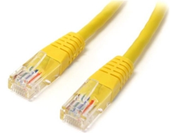Cable de Red STARTECH (RJ45 - 30 cm - Amarillo)