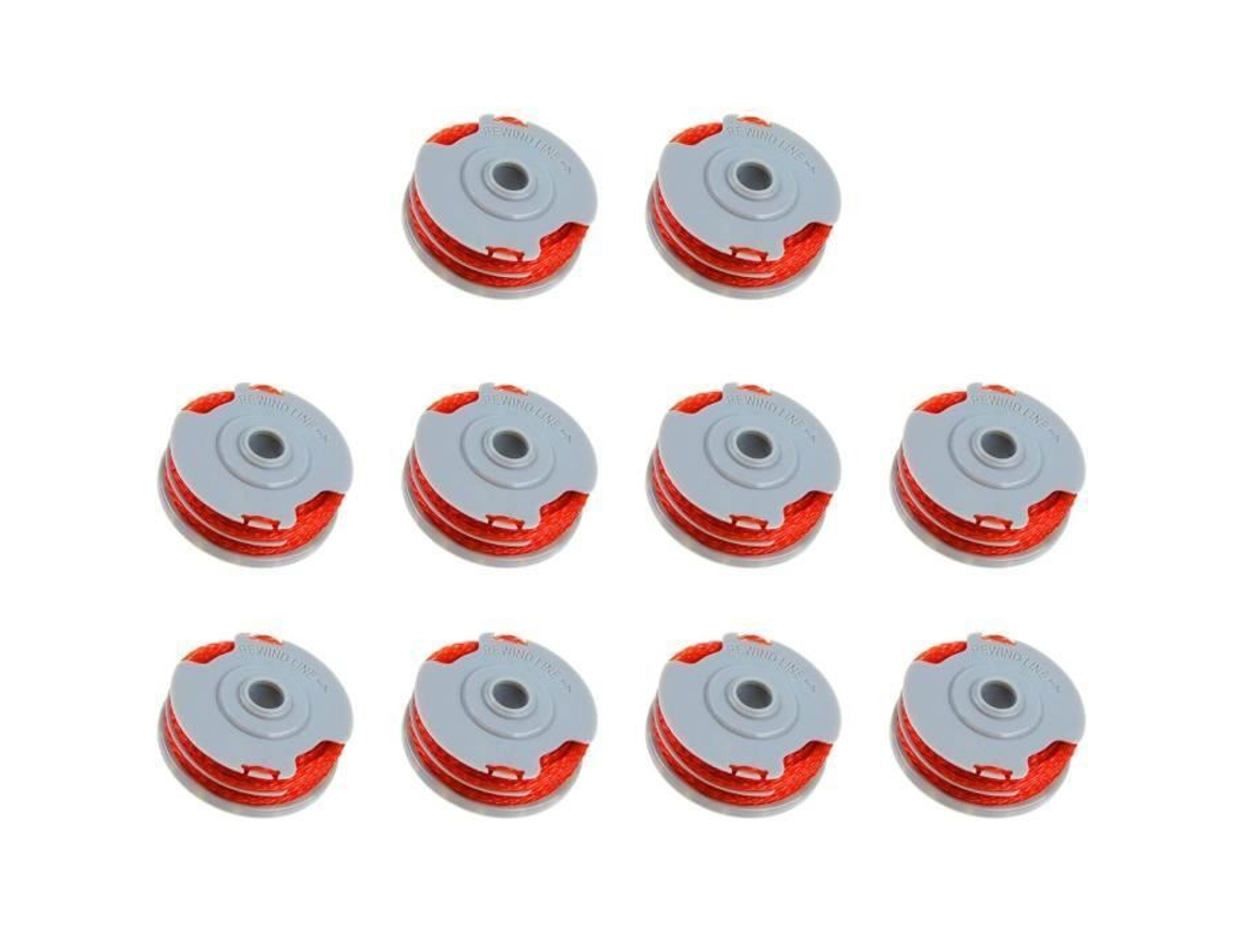 Flymo Fly021 Bobina De Alambre Pack De 10 Compatible Con Contour 500 Xt Power Trim Mini Auto St/Xt/Plus MIOLOE