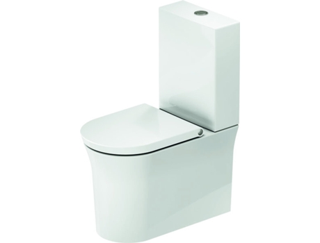 WC de pedestal Tulip para combinación, sin borde, salida horizontal, 650 mm, 219709