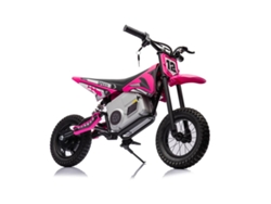 Bicicleta de motocross rosa a batería A9901 B.active