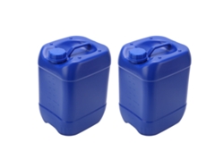 2 cubos de HDPE de 10 litros para residuos químicos con tapa