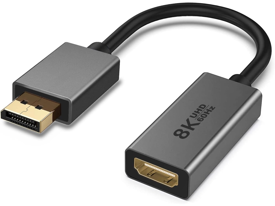Adaptador Convertidor De Frecuencia De Actualización De 8k A 4k-120hz Para Monitores Y Proyectores