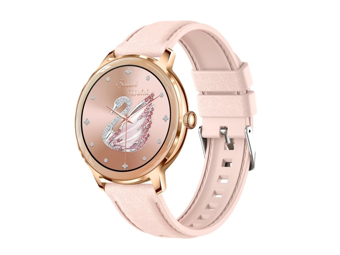 Smartwatch Amoled 1.32 tela Grande Ip67 À Prova Dágua Varios Modos De Exercício Yizhood (rosa)