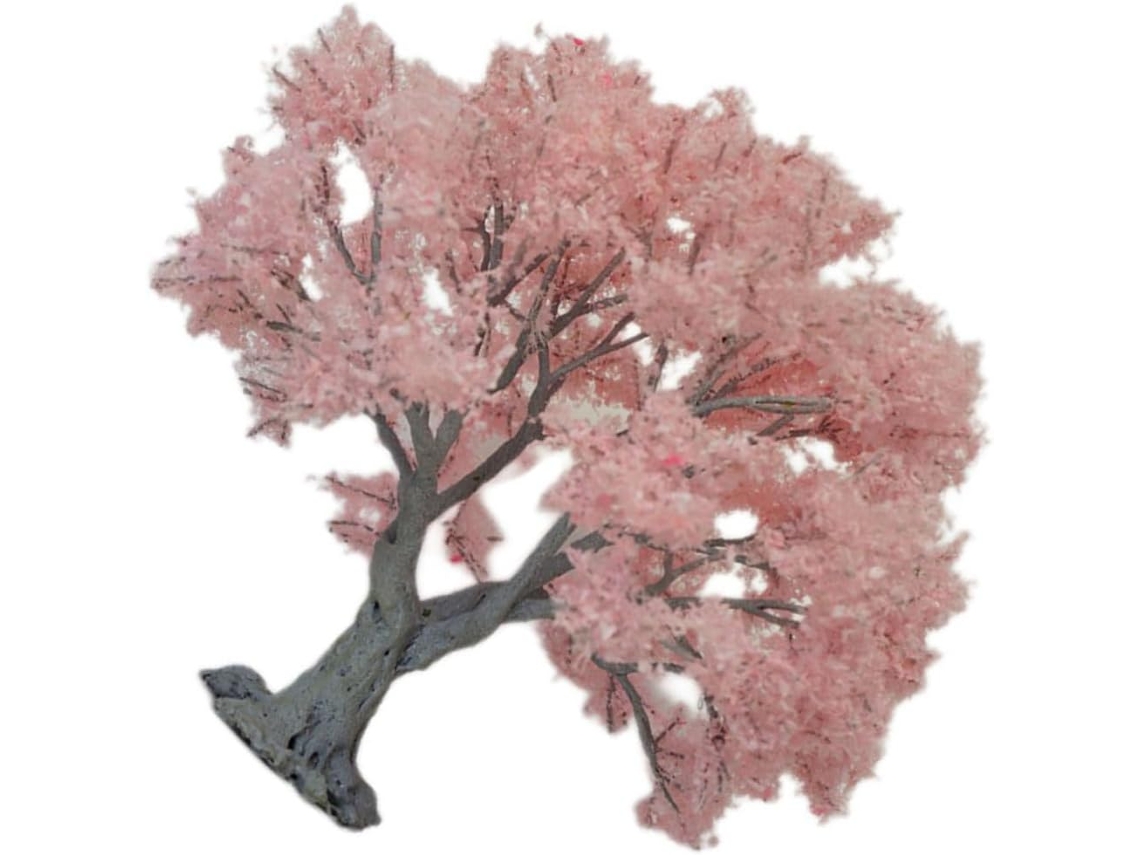 Árbol Artificial Rosa En Miniatura De 25 Cm, Pvc, Decoración Diy, Paisaje, Hogar, Mesa, Arena, Adorno Único Para