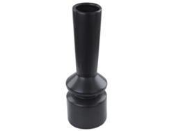 Jarra De Flores Peania Cerâmica 30 Cm Preto