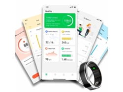 Anillo inteligente COOL Ring Health + Base Powerbank (Negro - Bluetooth)