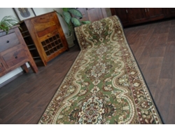 Alfombra de Pasillo Bcf Wiosna Verde 120 cm