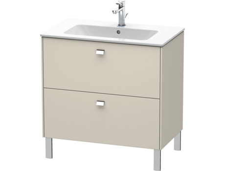 Mueble de aseo DURAVIT Brioso de 82,0 x 47,9 cm con 2 extraíbles incl. hueco para sifón y delantal para lavabo ME by Starck 233683
