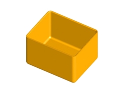 Caja de Polipropileno para Organizador 39x31xH25 mm - 12 Compartimentos L180xP128xH32 mm - ARTPLAST