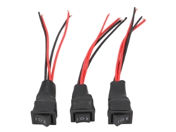Interruptor Inversor Para Motor De Cc De 10 A, 3 Posiciones, Control De Polaridad, Cableado, 3 Unidades.