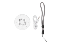 Máquina De Ruido Blanco Con Luz Ambiental, 30 Sonidos Relajantes Y Temporizador De 30/60/90 Minutos Para Dormir Y Relajarse.