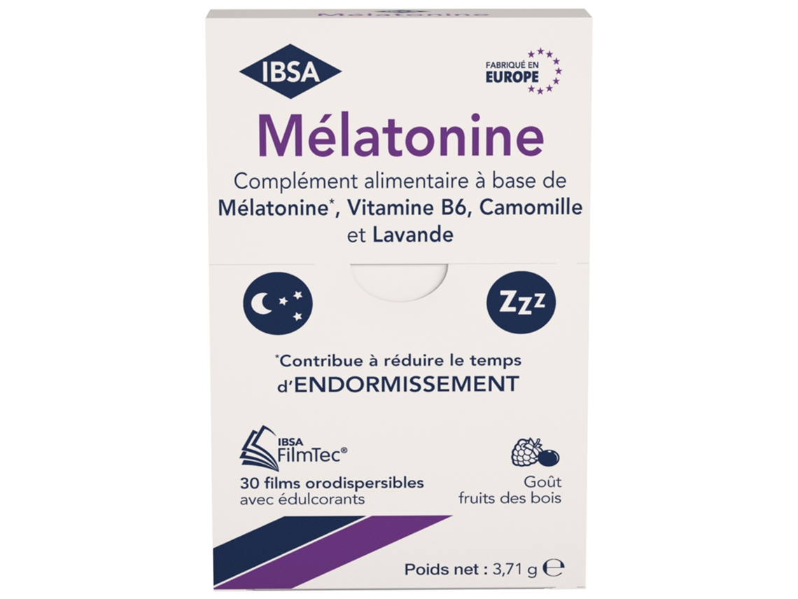Melatonina 30 Films Bucodispersables IBSA