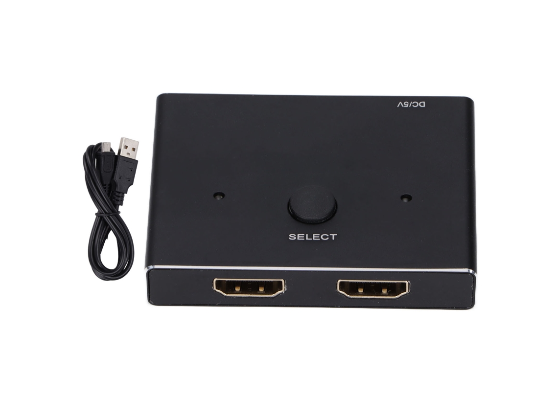 Conmutador Hdmi (conmutador 2 Entradas 1 Salida Convertidor Hd Hdmi2.1 8k)